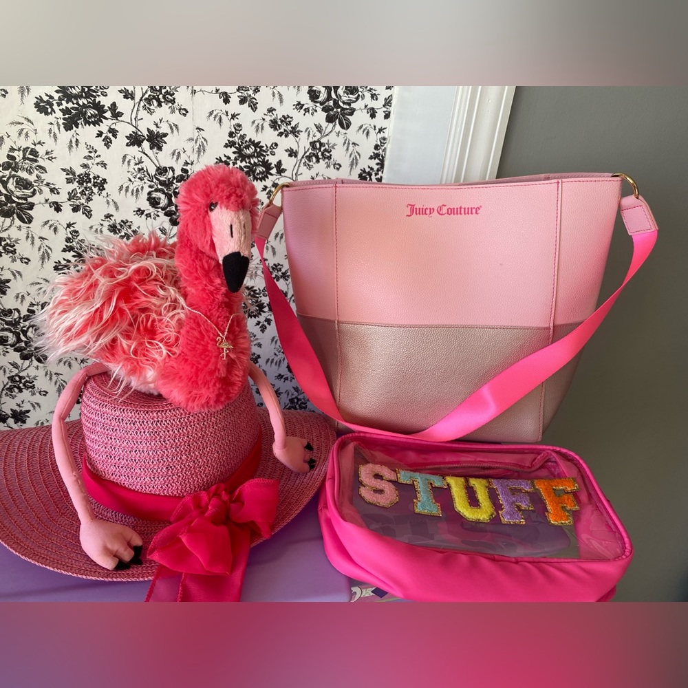 PURSE (EUC) Pink Juicy Couture Bundle (NEW)